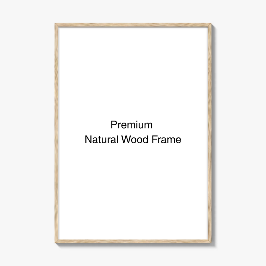 Natural Wood Frame