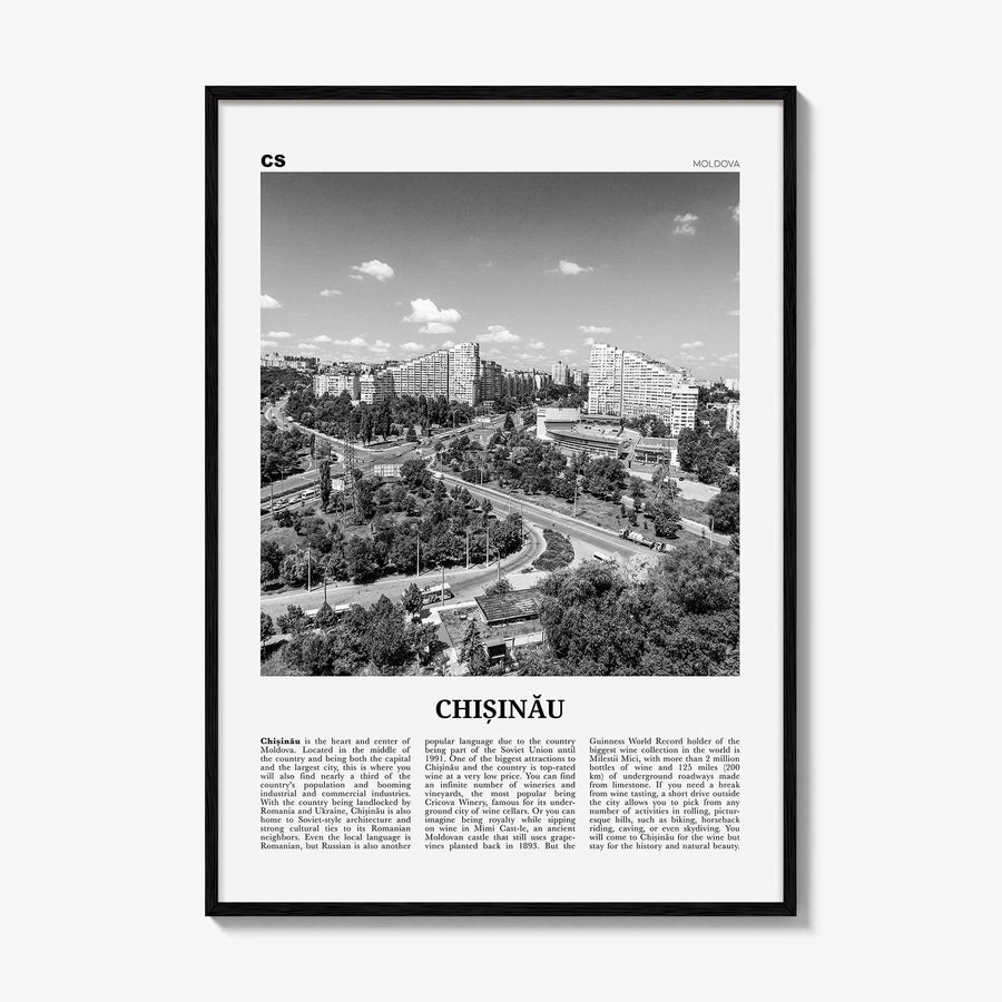 Chisinau Print Black and White, Chișinău Wall Art, Chișinău Poster, Chișinău Photo, Chișinău Wall Décor, Chisinau, Moldova, Kishinev