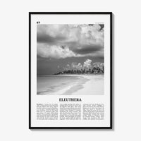 Eleuthera Print Black and White, Eleuthera Wall Art, Eleuthera Poster, Eleuthera Photo, Eleuthera Wall Décor, Bahamas