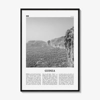 Guinea Print Black and White, Guinea Wall Art, Guinea Poster, Guinea Photo, Guinea Wall Decor, Guinée, Guinee, Conakry, Africa
