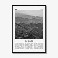 Ha Giang Print Black and White, Ha Giang Wall Art, Ha Giang Poster, Ha Giang Photo, Ha Giang Wall Décor, Ha Giang Map, Vietnam