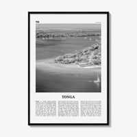 Tonga Print Black and White, Tonga Wall Art, Tonga Poster, Tonga Photo, Tonga Wall Decor, Puleʻanga Fakatuʻi ʻo Tonga, Nukuʻalofa